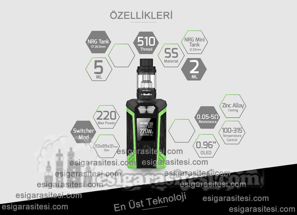 Vaporesso Switcher Özellikleri